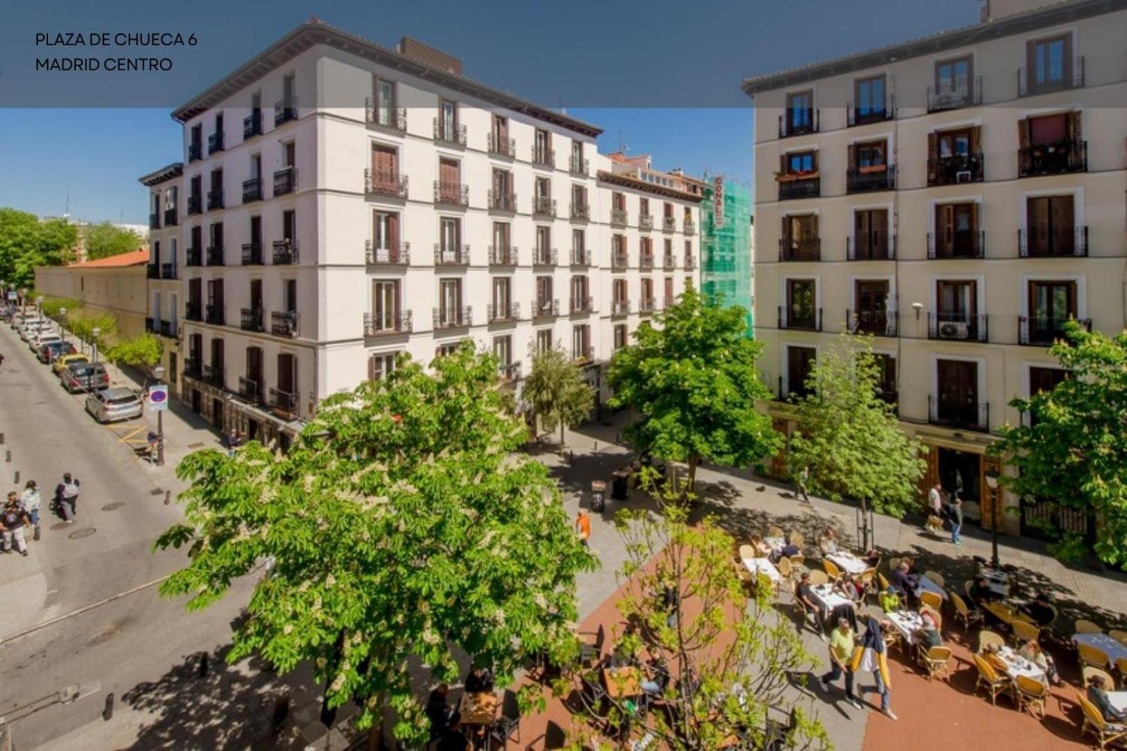 Refugio Cultural Para 3, En Plaza De Chueca Madrid Eksteriør billede